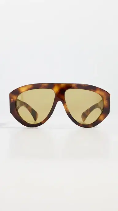 Gucci Signoria Sunglasses Havana-Havana-Green One Size | Thumbnail 2