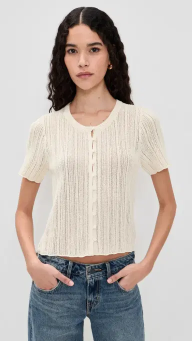 Z Supply Starboard Crochet Top | Thumbnail 2
