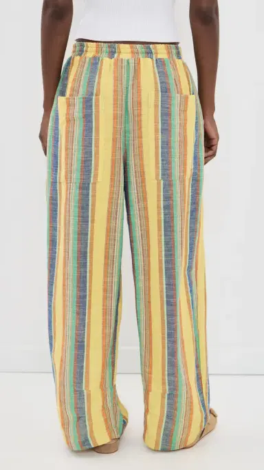 Free People Chambers Laid Back Pants Butter Yellow Combo | Thumbnail 3 Free People Chambers Laid Back Pants Butter Yellow Combo | Thumbnail 3
