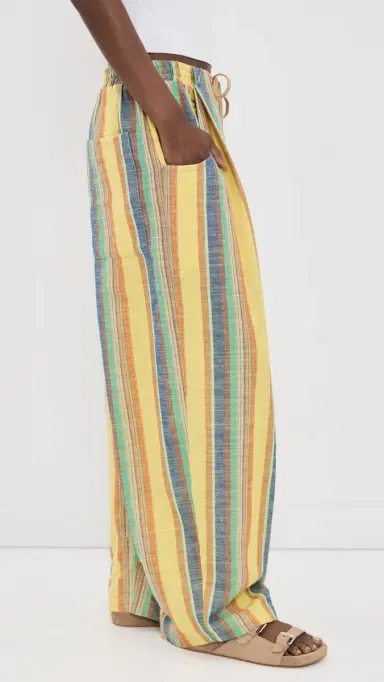Free People Chambers Laid Back Pants Butter Yellow Combo | Thumbnail 4 Free People Chambers Laid Back Pants Butter Yellow Combo | Thumbnail 4