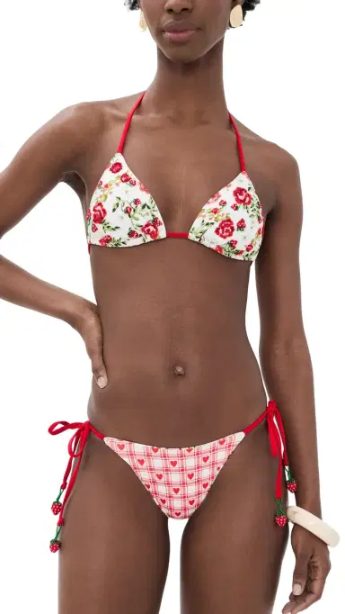 Agua Bendita x Stoney Clover Lane Lolita Bikini Top Bahia S | Thumbnail 1 Agua Bendita x Stoney Clover Lane Lolita Bikini Top Bahia S | Thumbnail 1