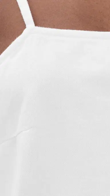 Joe's Jeans Clean Denim Shift Dress White | Thumbnail 6