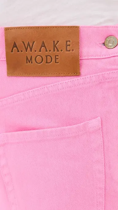 A.W.A.K.E. MODE A. W.A. K.E. MODE Mirror Jeans with Side Inserts | Thumbnail 6 A.W.A.K.E. MODE A. W.A. K.E. MODE Mirror Jeans with Side Inserts | Thumbnail 6