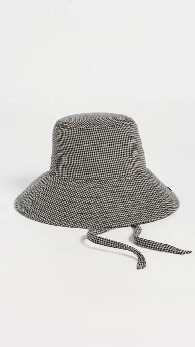 rag & bone Harper Sun Hat Black Gingham S/M | Thumbnail 2 rag & bone Harper Sun Hat Black Gingham S/M | Thumbnail 2