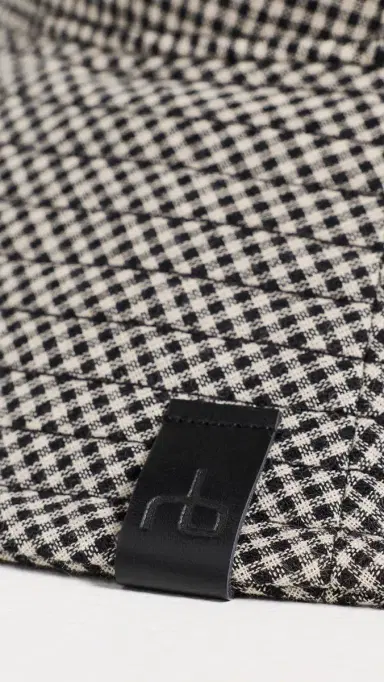 rag & bone Harper Sun Hat Black Gingham S/M | Thumbnail 4 rag & bone Harper Sun Hat Black Gingham S/M | Thumbnail 4