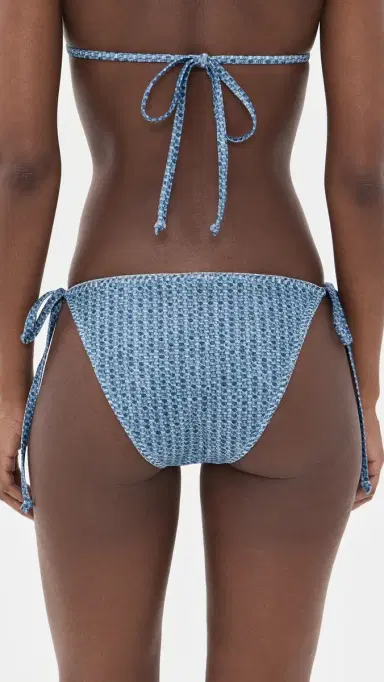 rag & bone Miramar Triangle String Bikini Bottoms Inwaf | Thumbnail 3