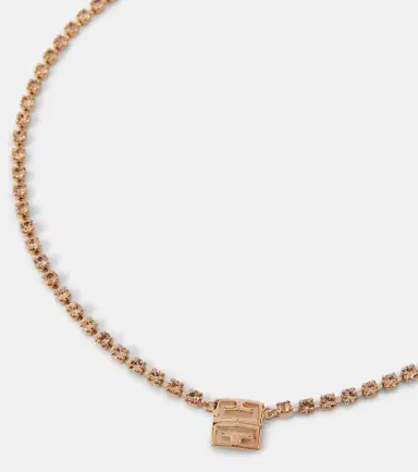 Givenchy 4G crystal-embellished necklace | Thumbnail 4