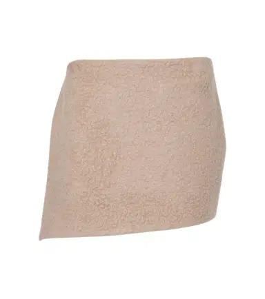 Givenchy Asymmetric alpaca and wool miniskirt | Thumbnail 1