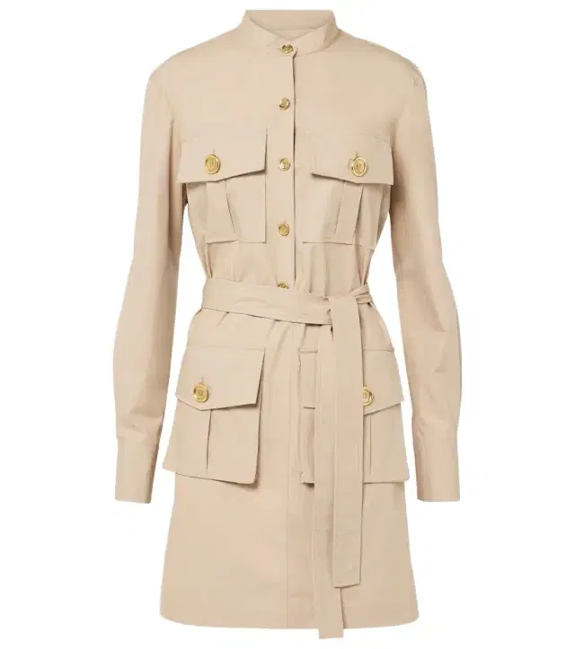 Givenchy 4G cotton poplin minidress