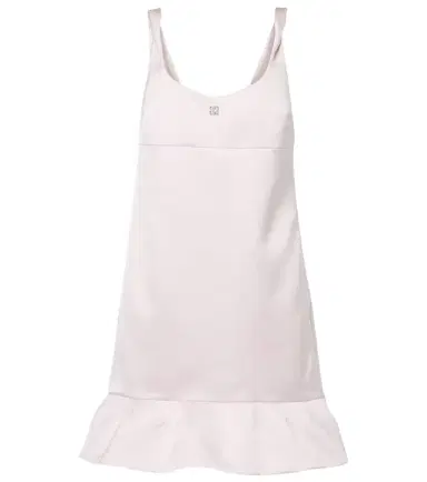 Givenchy 4G ruffle satin minidress | Thumbnail 1
