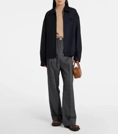 Miu Miu Arcadie Small leather tote bag | Thumbnail 6