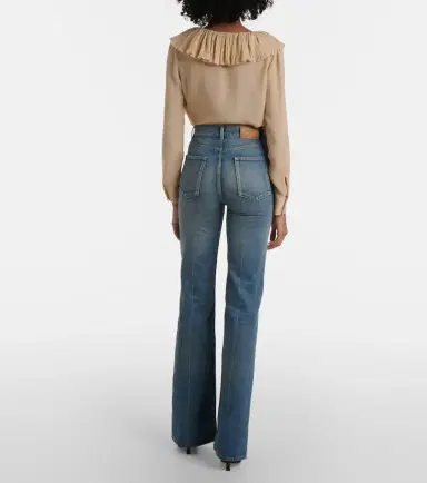 Saint Laurent 70'S flared jeans | Thumbnail 5