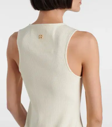 Givenchy Ribbed-knit cotton midi dress | Thumbnail 4