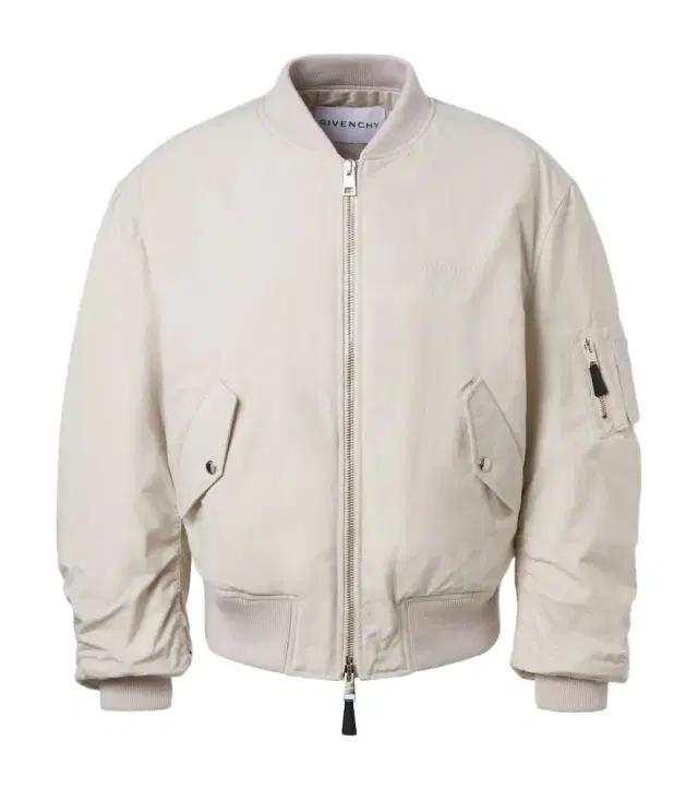 Stamp cotton-blend bomber jacket