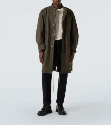 Givenchy Stamp cotton-blend raincoat | Thumbnail 2 Givenchy Stamp cotton-blend raincoat | Thumbnail 2