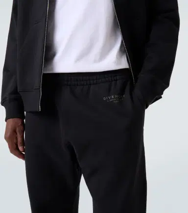 Givenchy Stamp cotton fleece sweatpants | Thumbnail 4