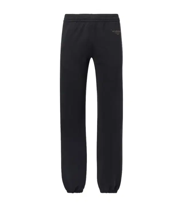 Stamp cotton fleece sweatpants