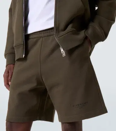 Givenchy Stamp cotton Bermuda shorts | Thumbnail 5