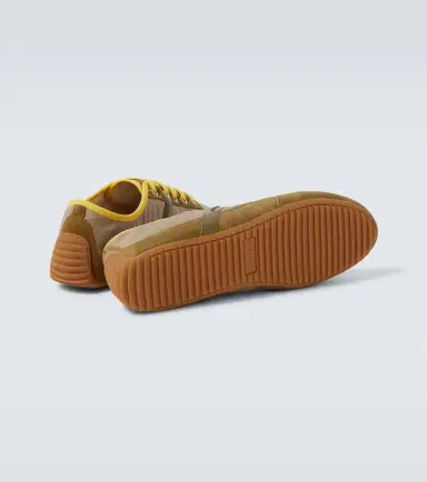 Givenchy Slim suede-trimmed sneakers | Thumbnail 2 Givenchy Slim suede-trimmed sneakers | Thumbnail 2