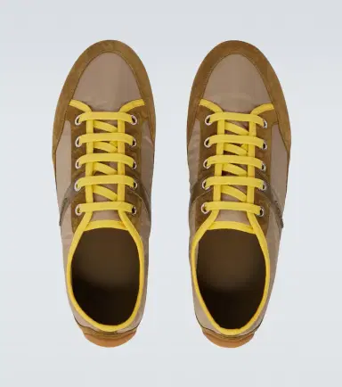 Givenchy Slim suede-trimmed sneakers | Thumbnail 3 Givenchy Slim suede-trimmed sneakers | Thumbnail 3