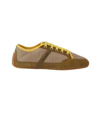 Givenchy Slim suede-trimmed sneakers | Thumbnail 1 Givenchy Slim suede-trimmed sneakers | Thumbnail 1