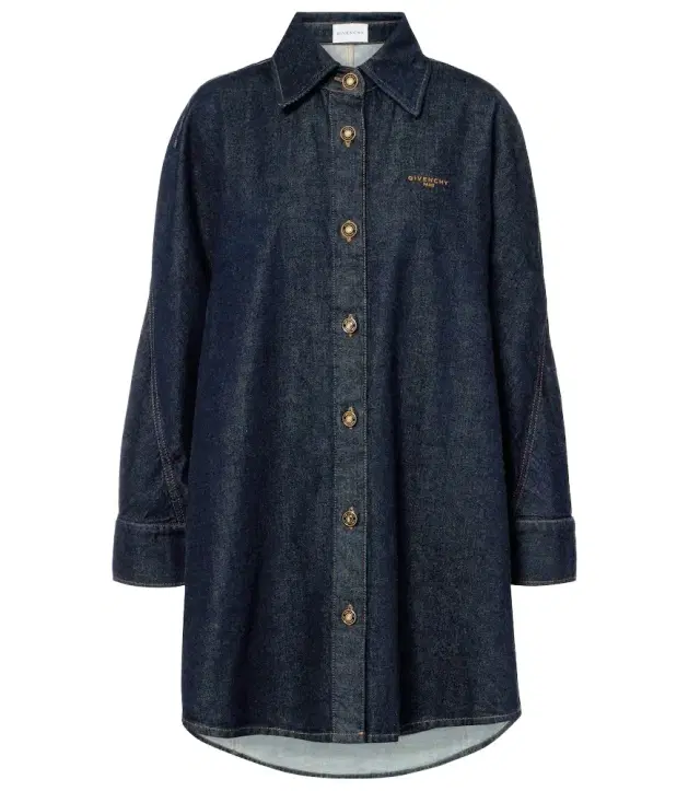 Cocoon denim shirt
