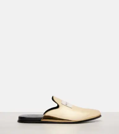 Givenchy Logo mirrored leather mules | Thumbnail 2 Givenchy Logo mirrored leather mules | Thumbnail 2