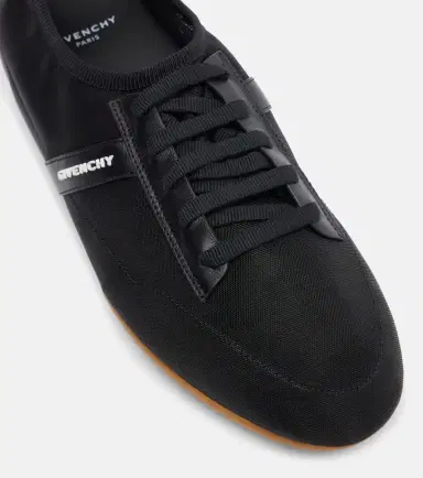Givenchy Slim leather-trimmed sneakers | Thumbnail 4 Givenchy Slim leather-trimmed sneakers | Thumbnail 4