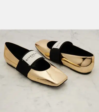 Givenchy Sliced Square leather ballet flats | Thumbnail 4 Givenchy Sliced Square leather ballet flats | Thumbnail 4