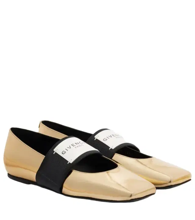 Givenchy Sliced Square leather ballet flats