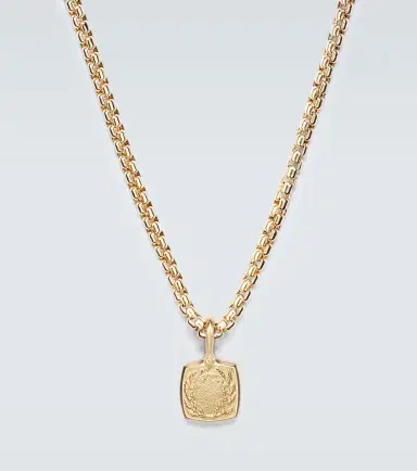 David Yurman Petrvs Horse 18kt gold pendant necklace | Thumbnail 5