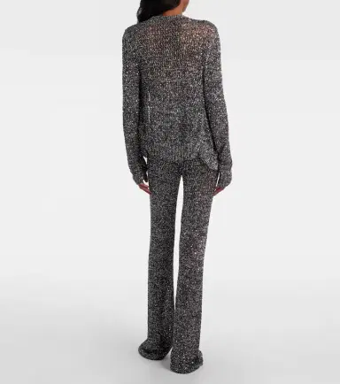 Missoni Sequined lamé flared pants | Thumbnail 6 Missoni Sequined lamé flared pants | Thumbnail 6