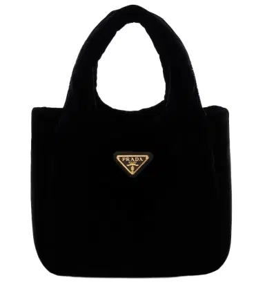 Prada Mini velvet top-handle bag | Thumbnail 1