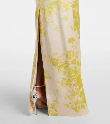Erdem Floral off-shoulder duchess satin gown | Thumbnail 5 Erdem Floral off-shoulder duchess satin gown | Thumbnail 5