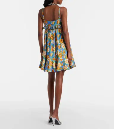 Rabanne Floral chainmail minidress | Thumbnail 4 Rabanne Floral chainmail minidress | Thumbnail 4