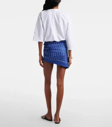 Christopher Esber Silk-trimmed cotton beach cover-up | Thumbnail 4