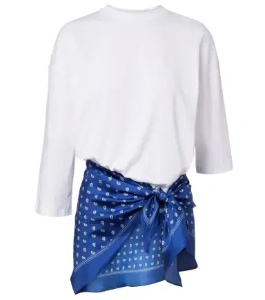 Christopher Esber Silk-trimmed cotton beach cover-up | Thumbnail 1