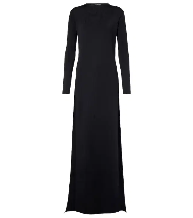 Knitted gown