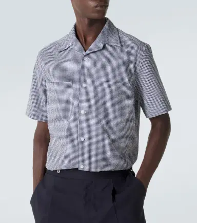 dunhill Gingham cotton shirt | Thumbnail 2 dunhill Gingham cotton shirt | Thumbnail 2