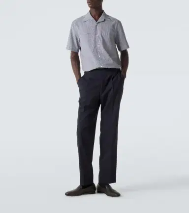 dunhill Gingham cotton shirt | Thumbnail 3 dunhill Gingham cotton shirt | Thumbnail 3