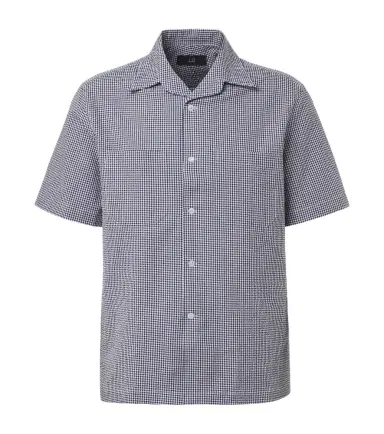 dunhill Gingham cotton shirt | Thumbnail 1 dunhill Gingham cotton shirt | Thumbnail 1