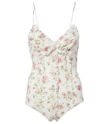 SHUSHU/TONG Floral bodysuit | Thumbnail 1