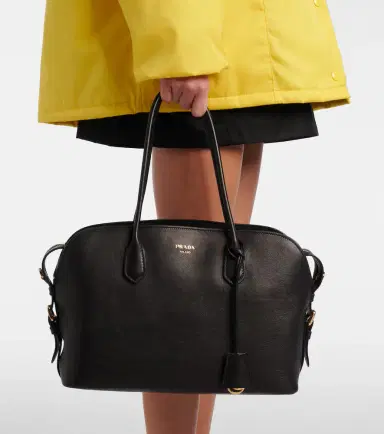 Prada Large leather tote bag | Thumbnail 7 Prada Large leather tote bag | Thumbnail 7