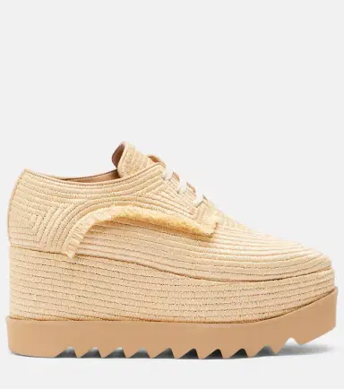 Stella McCartney Elyse woven platforms | Thumbnail 4 Stella McCartney Elyse woven platforms | Thumbnail 4