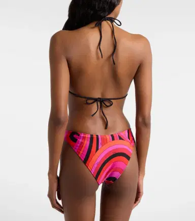 Pucci Iride cutout swimsuit | Thumbnail 4