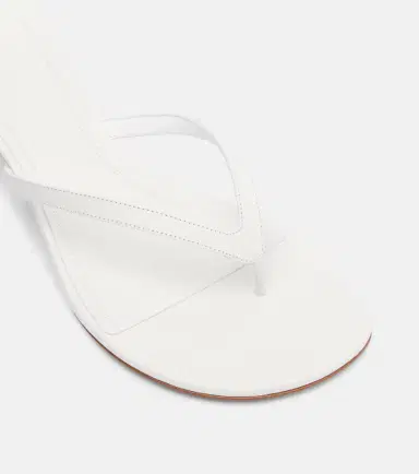 Amina Muaddi Juliette leather thong sandals | Thumbnail 4