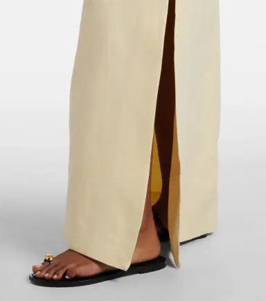 SIR Halterneck linen maxi dress | Thumbnail 5