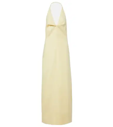 SIR Halterneck linen maxi dress | Thumbnail 1