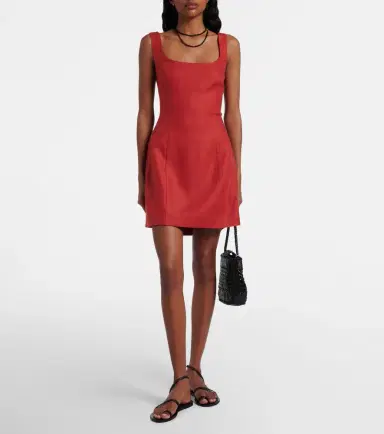 SIR Linen minidress | Thumbnail 4