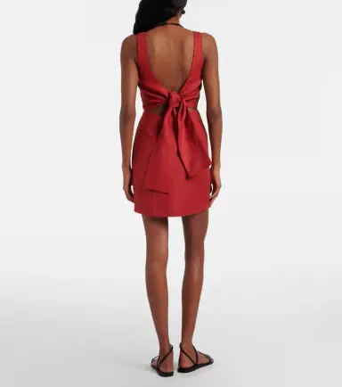 SIR Linen minidress | Thumbnail 5